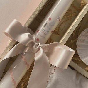 Vela personalizada para batizado
