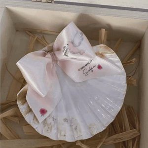 Concha personalizada para batizado