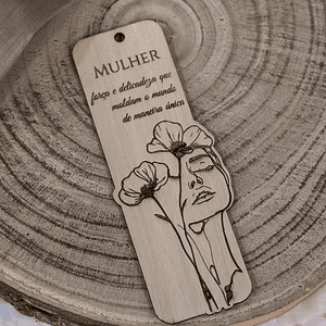 Marcador de Livro Mulher
