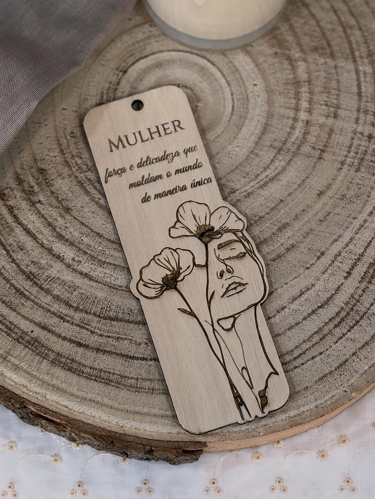Marcador de Livro Mulher 1