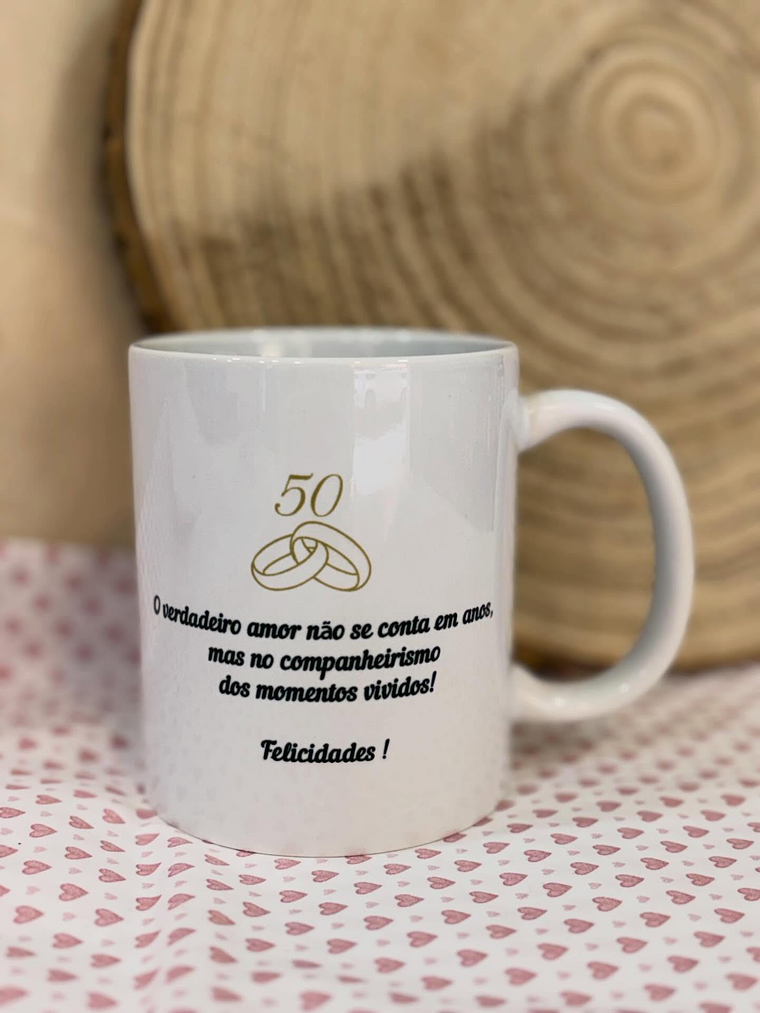 Caneca personalizada 50 anos 2