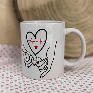 Caneca personalizada Amo-te
