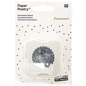 Poesia em Papel em Todo Lugar Roseta de Punção 3,8cm