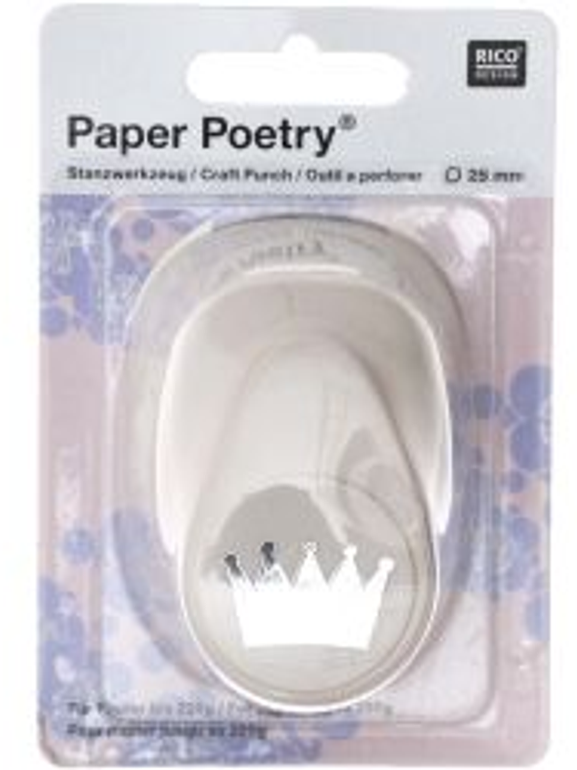 Coroa de Poesia de Papel M 2,5cm 1