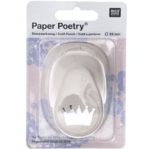 Coroa de Poesia de Papel M 2,5cm