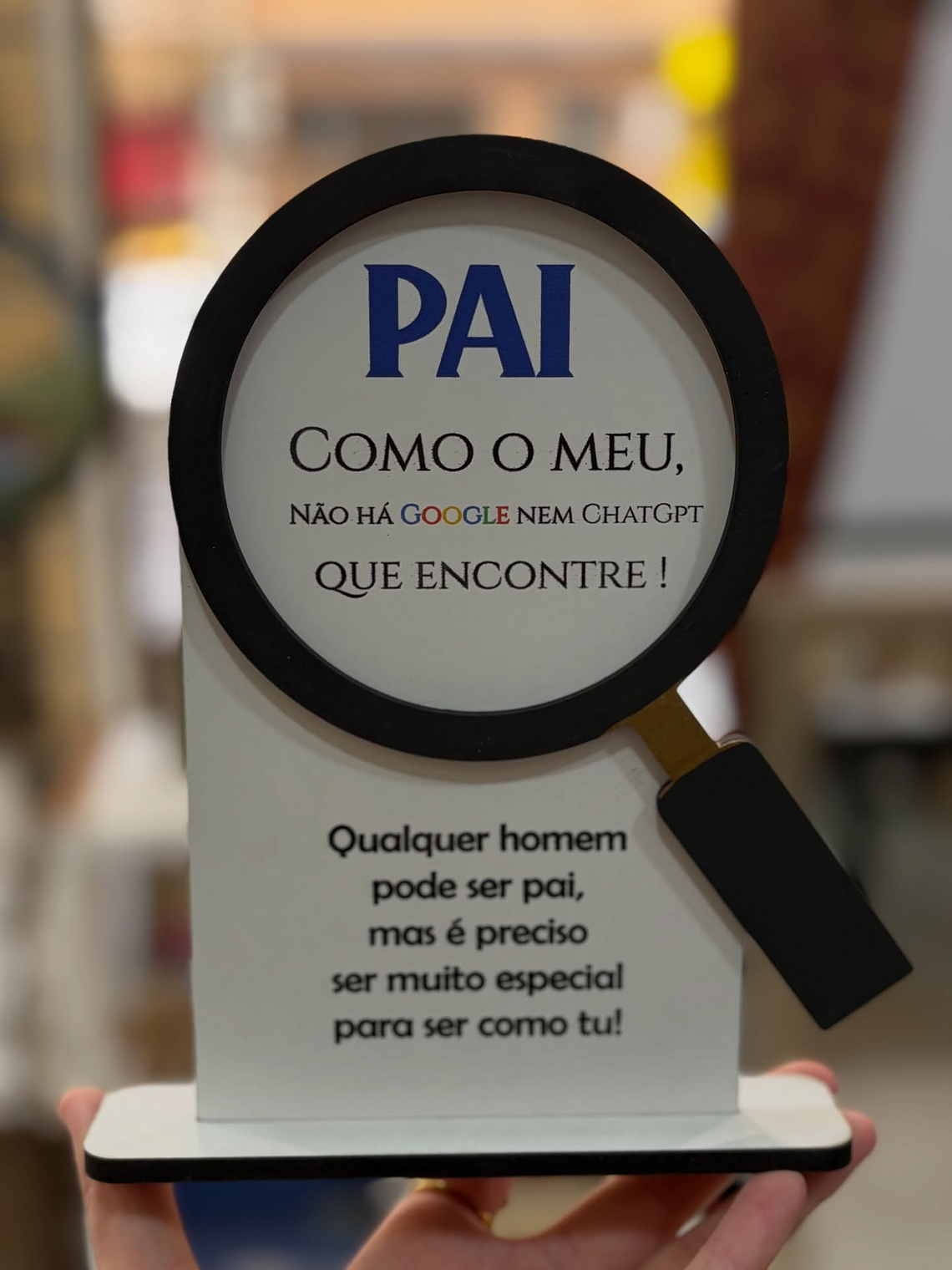 Placa do google para o dia do Pai 2