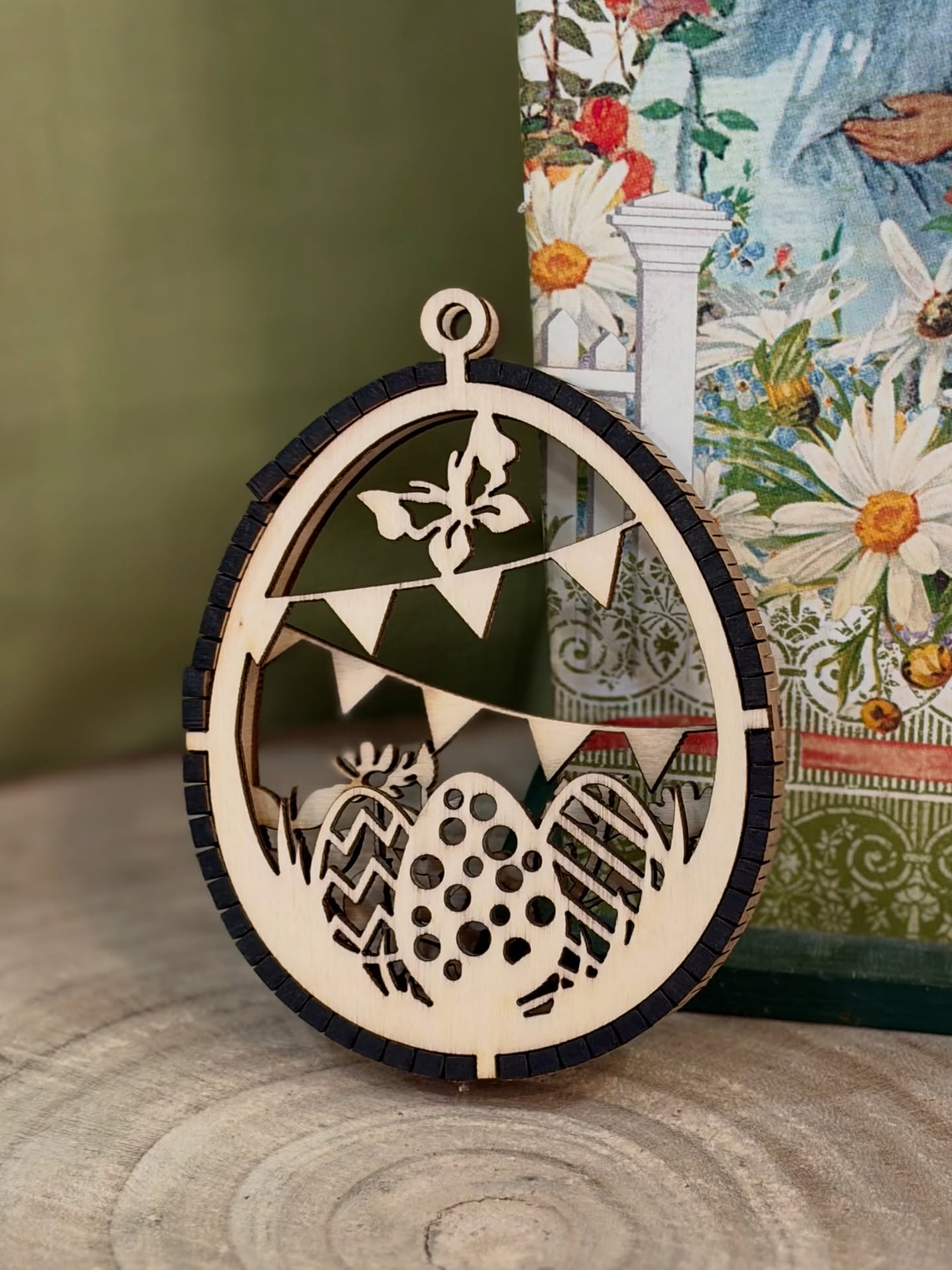 Decoração da Páscoa Ovo 1