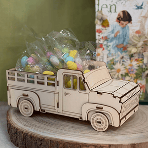 Carro personalizado em madeira