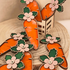 Cenouras personalizadas