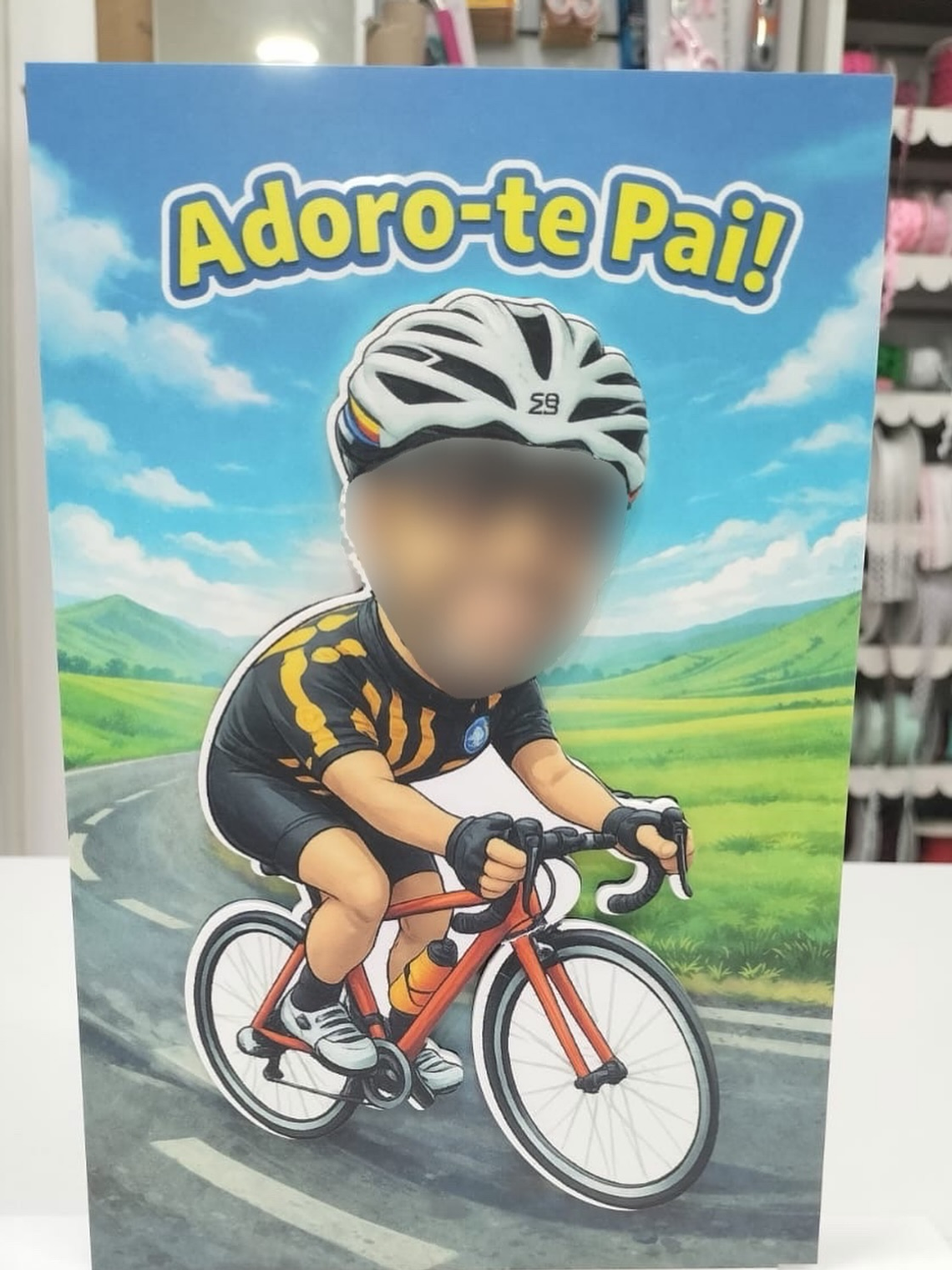Placa dia do Pai personalizada 1