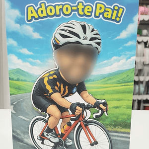 Placa dia do Pai personalizada