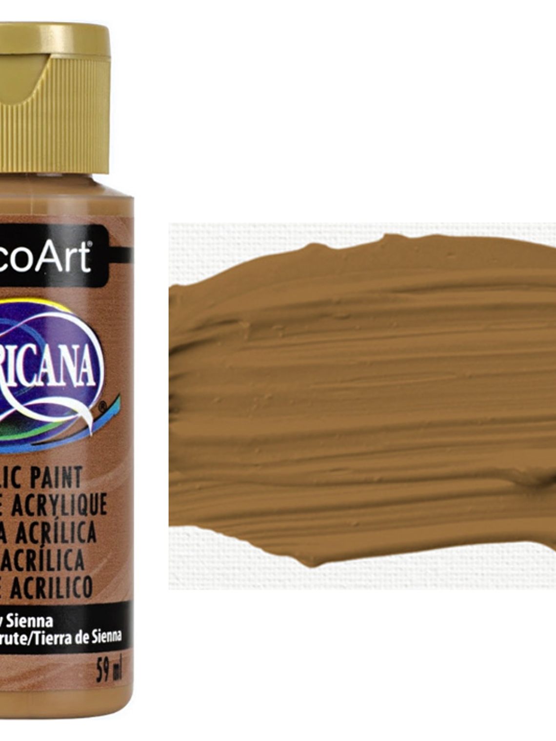 TINTA RAW SIENNA AMERICANA 59ml 1