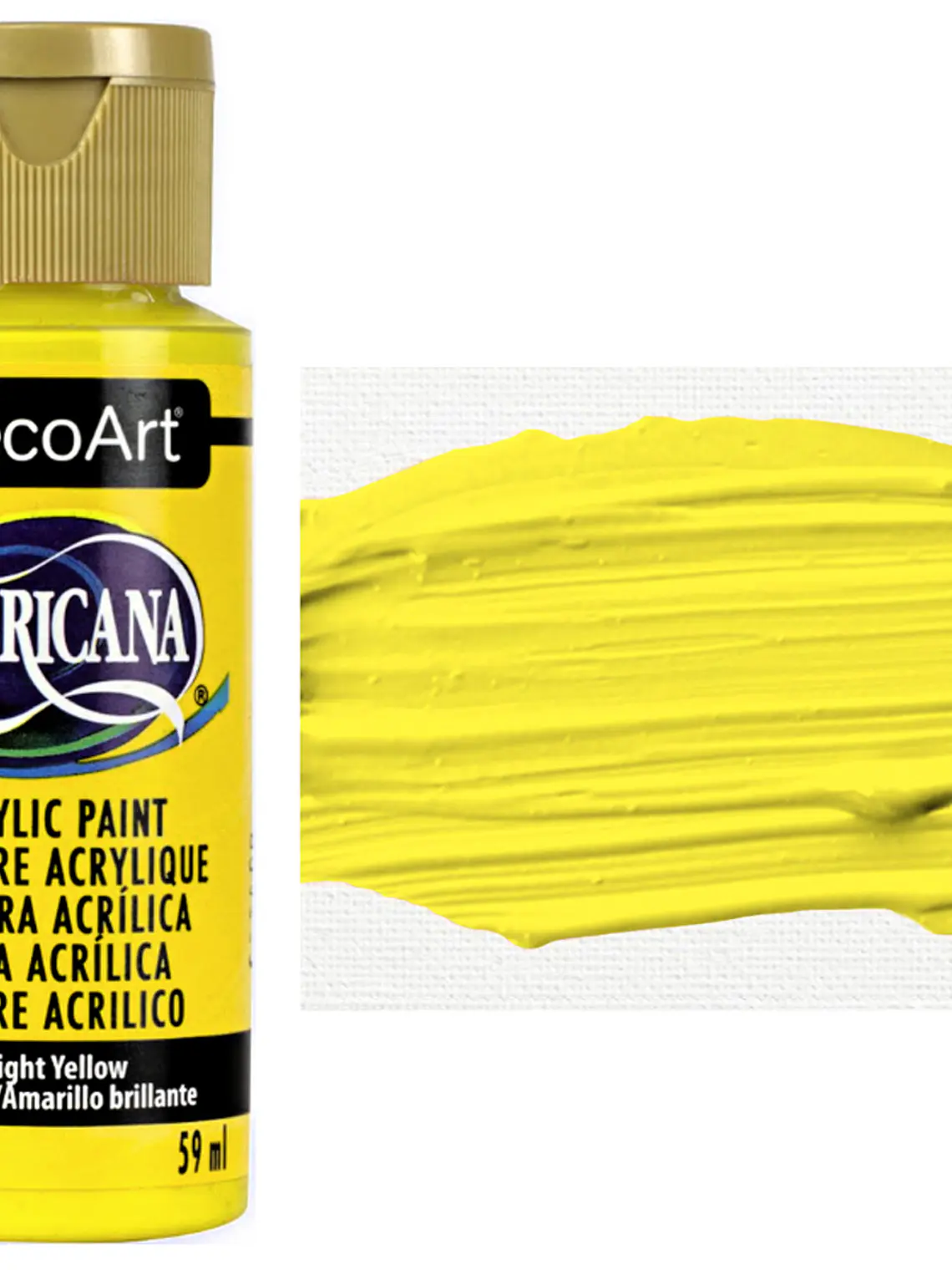 TINTA BRIGHT YELLOW AMERICANA 59ml 1