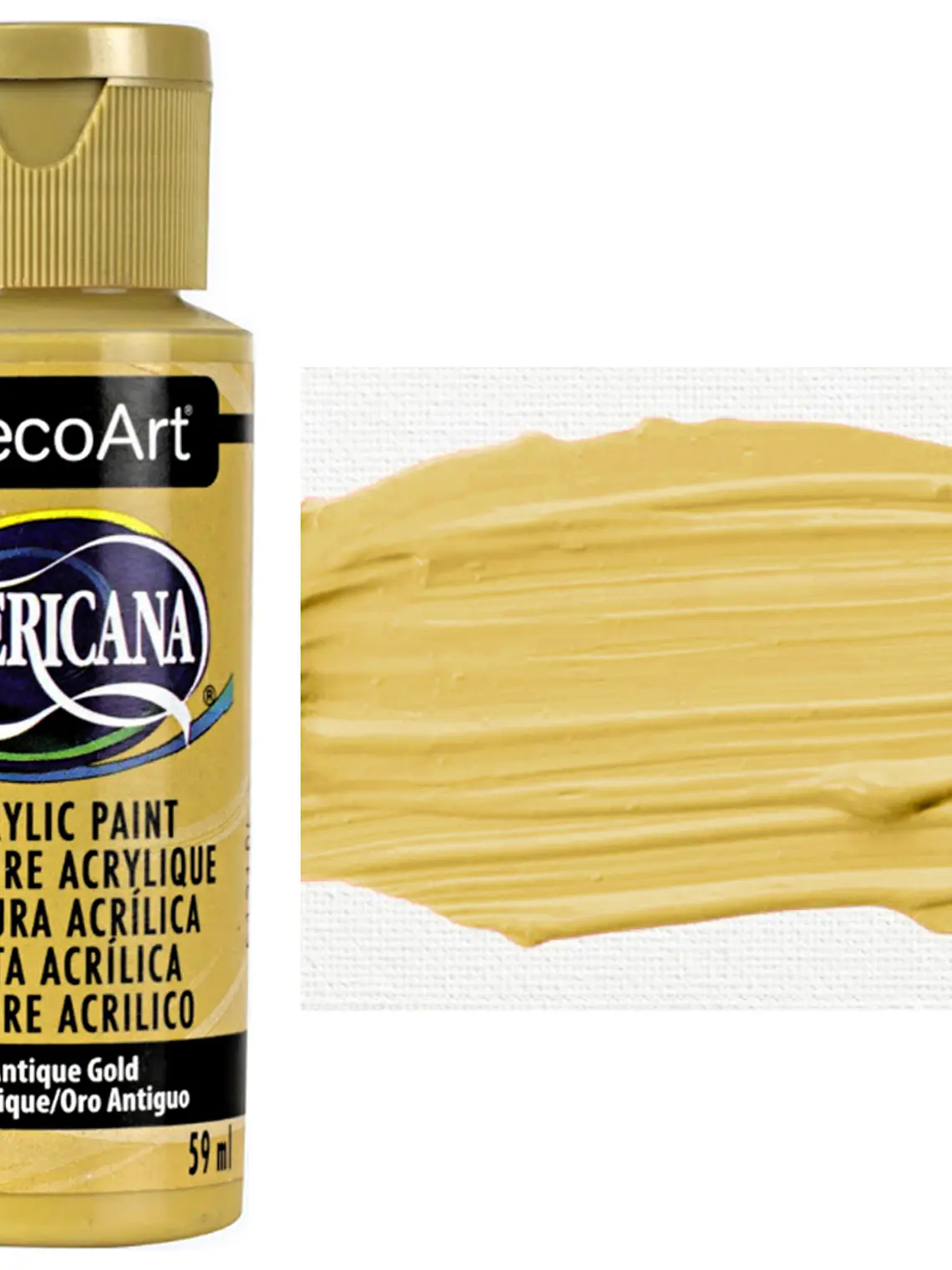 TINTA ANTIQUE GOLD AMERICANA 59ml 1