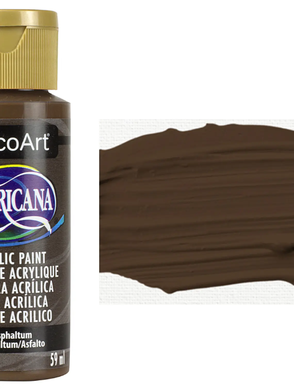 TINTA ASPHALTUM AMERICANA 59ml 1