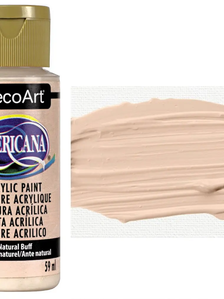Tinta Natural Buff Gloss Enamels Americana 1