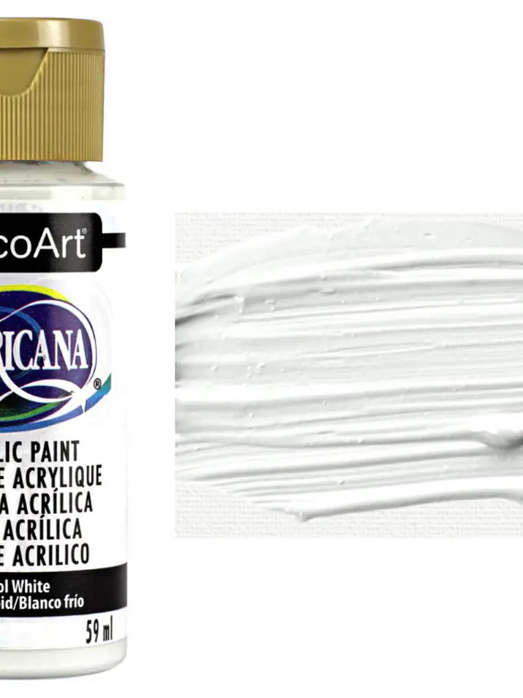 TINTA COOL WHITE AMERICANA 59ml 1