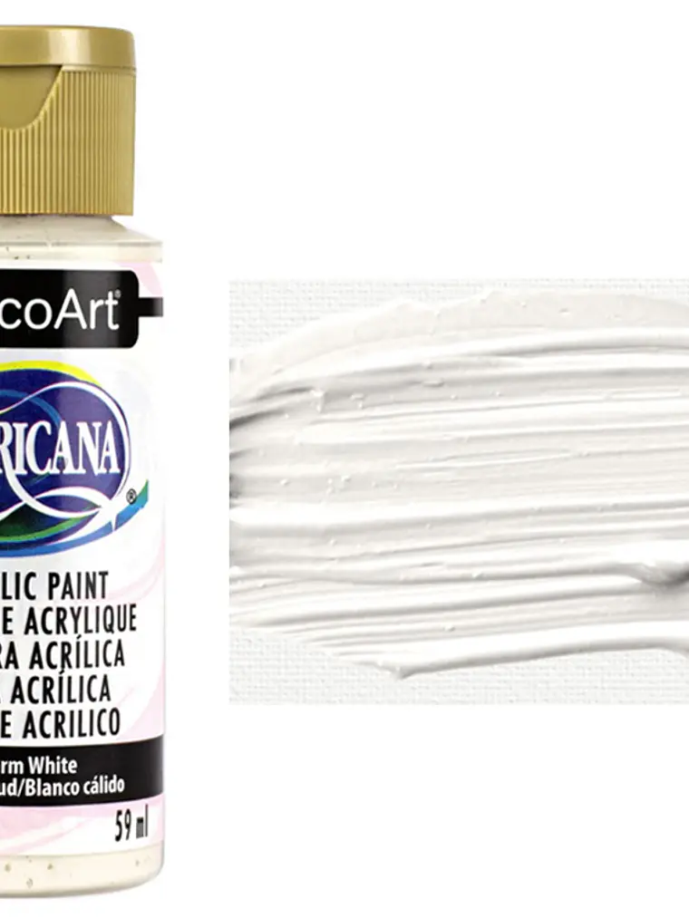 TINTA WARM WHITE AMERICANA 59ml 1