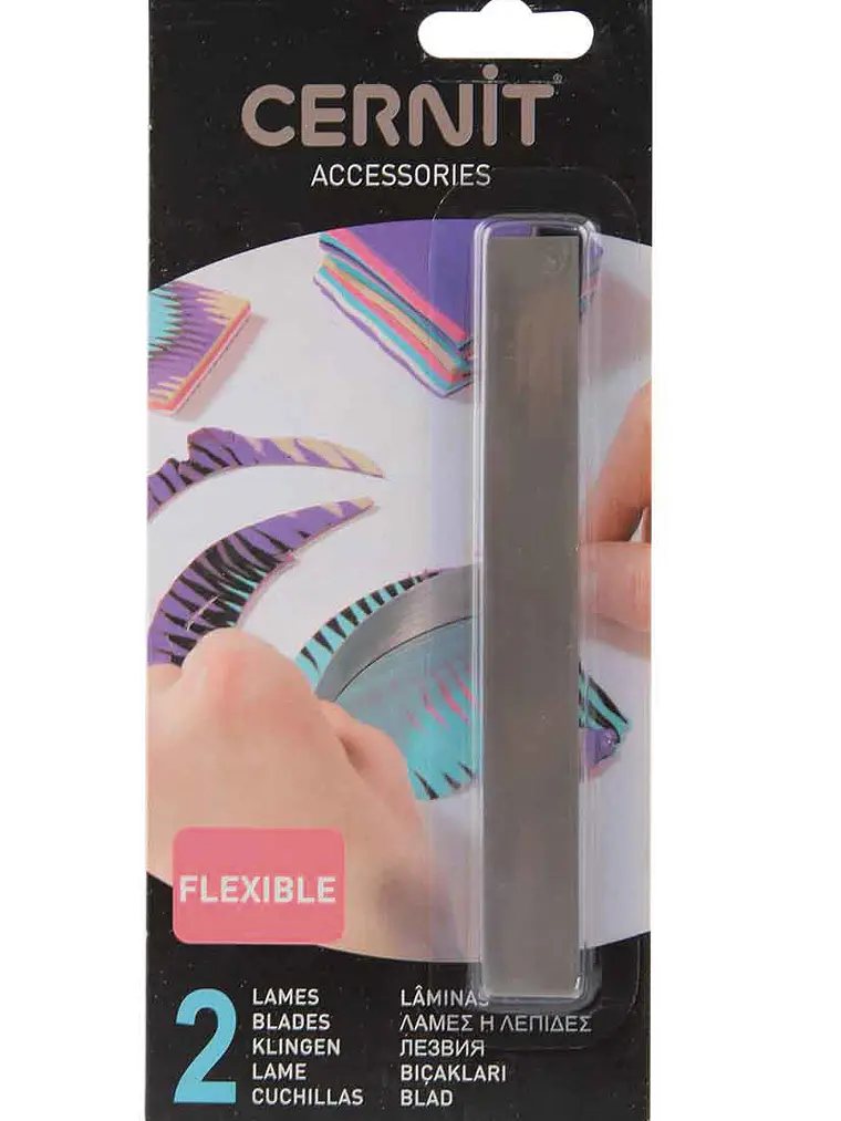 Cernit lâminas – aço  flexível em 2 peças  1