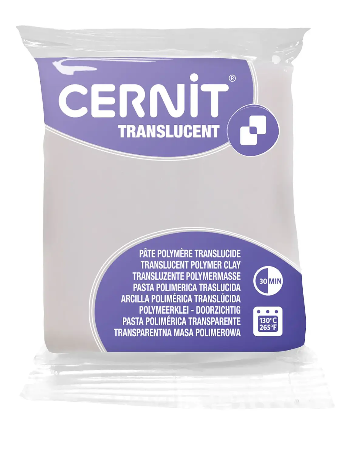 Cernit Polymer Clay – branco translúcido 56g 3