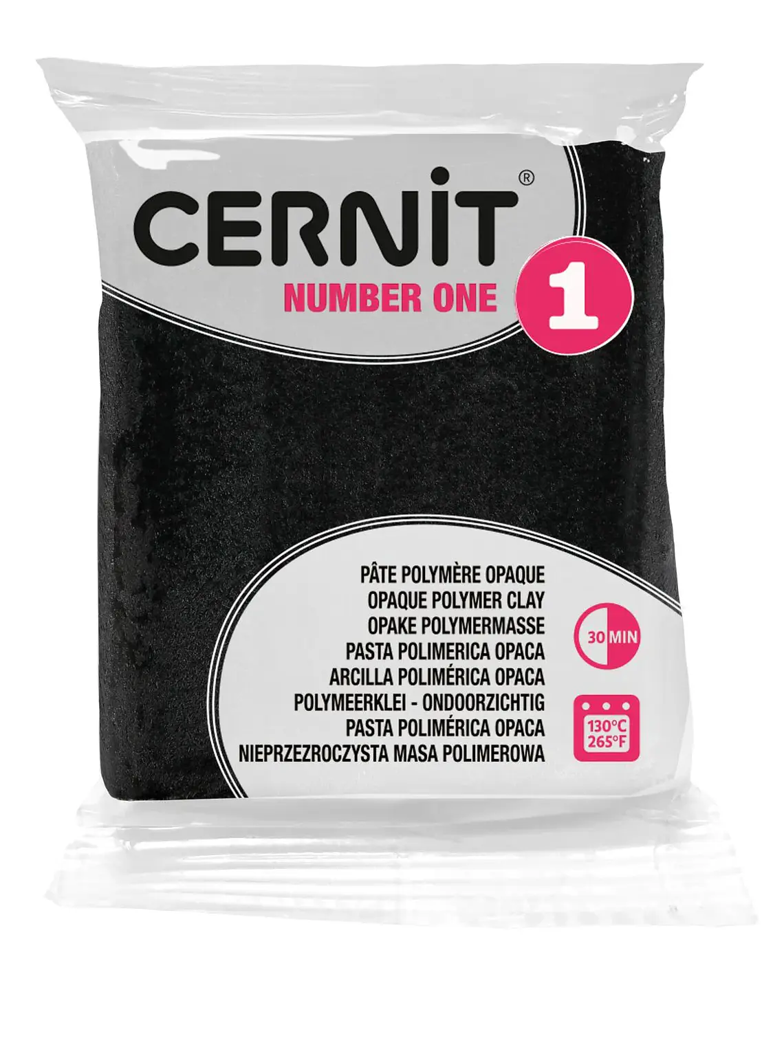Cernit Polymer Clay – preto N°1 -  56g 3