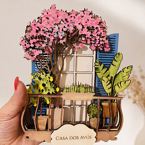 Casa dos avós pintada