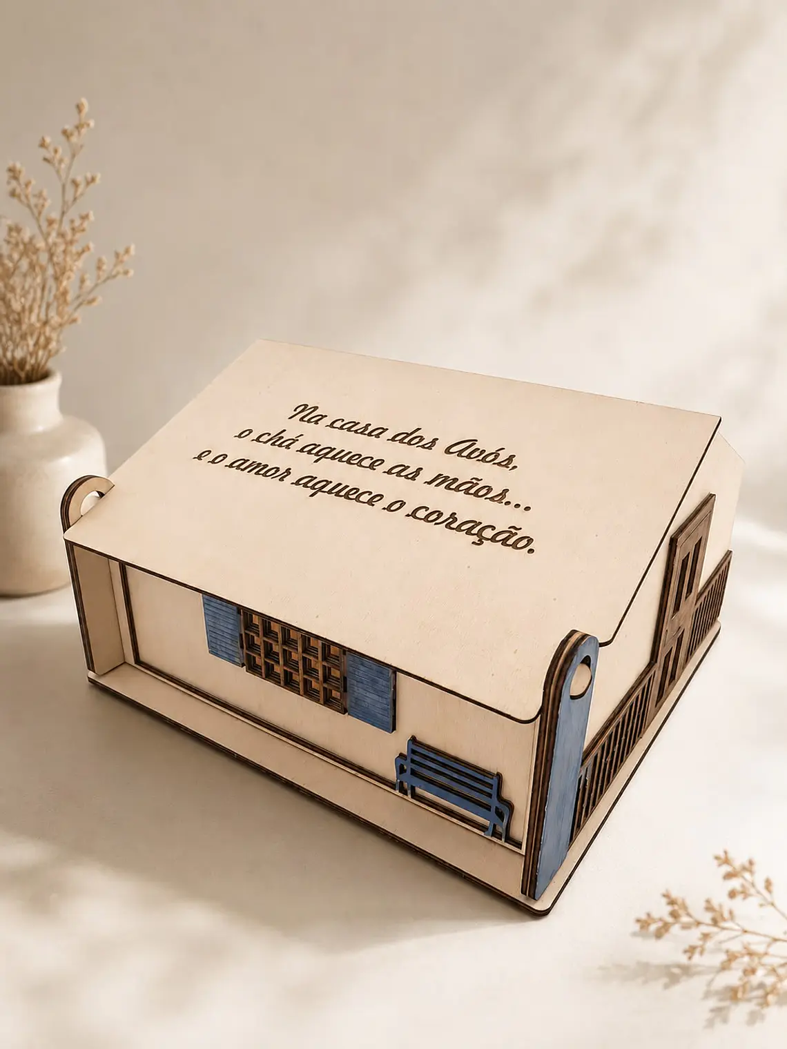 Caixa para guardar chá | casa dos avós  1