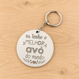 porta chaves dia dos avós
