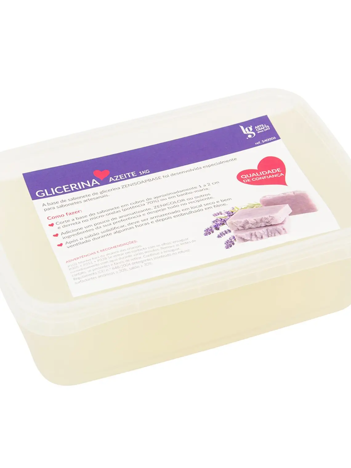 GLICERINA AZEITE TRANSPARENTE 1KG 1