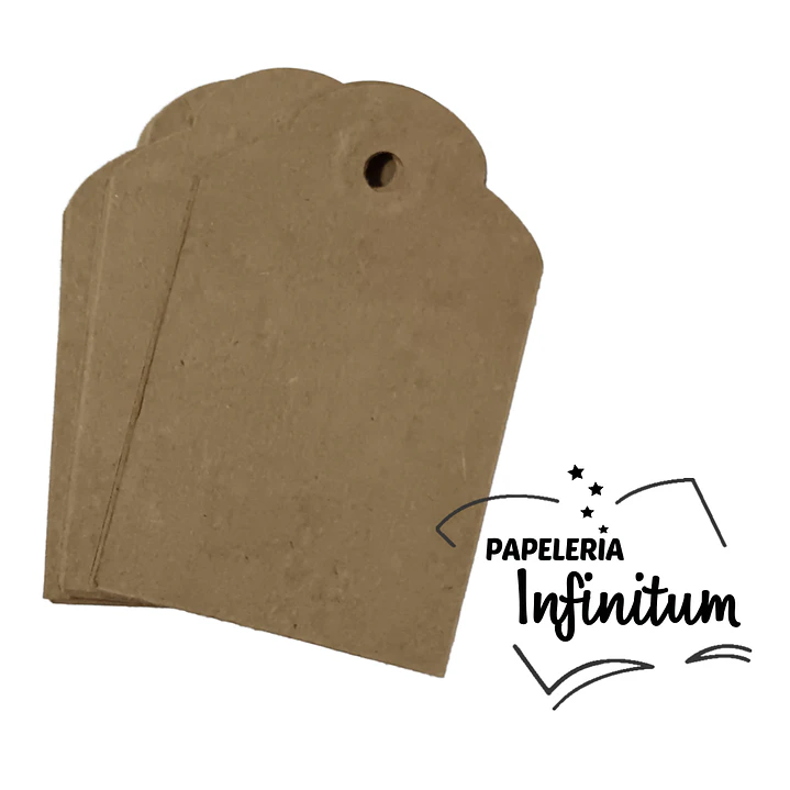 Tag Para Etiquetas 100 Und En Kraft Artesanal 1