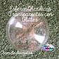 Esferas Acrílicas Transparentes Glitter 5 unid. - Miniatura 4