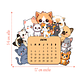 ARCHIVO CALENDARIO ESCRITORIO 2026 - GATITOS - Miniatura 3