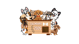 ARCHIVO CALENDARIO ESCRITORIO 2026 - PERRITOS