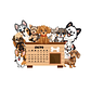 ARCHIVO CALENDARIO ESCRITORIO 2026 - PERRITOS - Miniatura 2