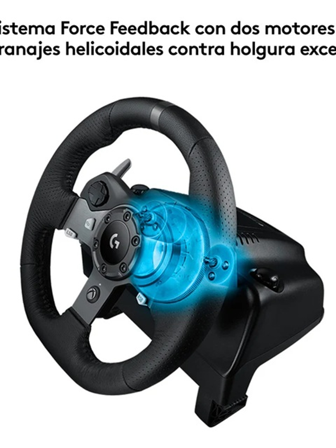 Volante de Carreras Logitech G920 Driving Force + Pedales 2