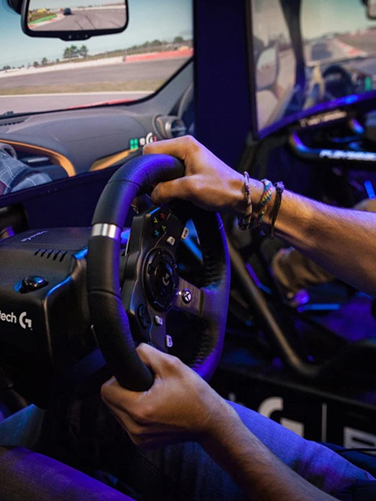 Volante de Carreras Logitech G920 Driving Force + Pedales 5