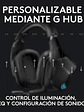 Diadema Gamerlogitech G935, Inalámbrica 7.1/Rgb Lightsync - Miniatura 4