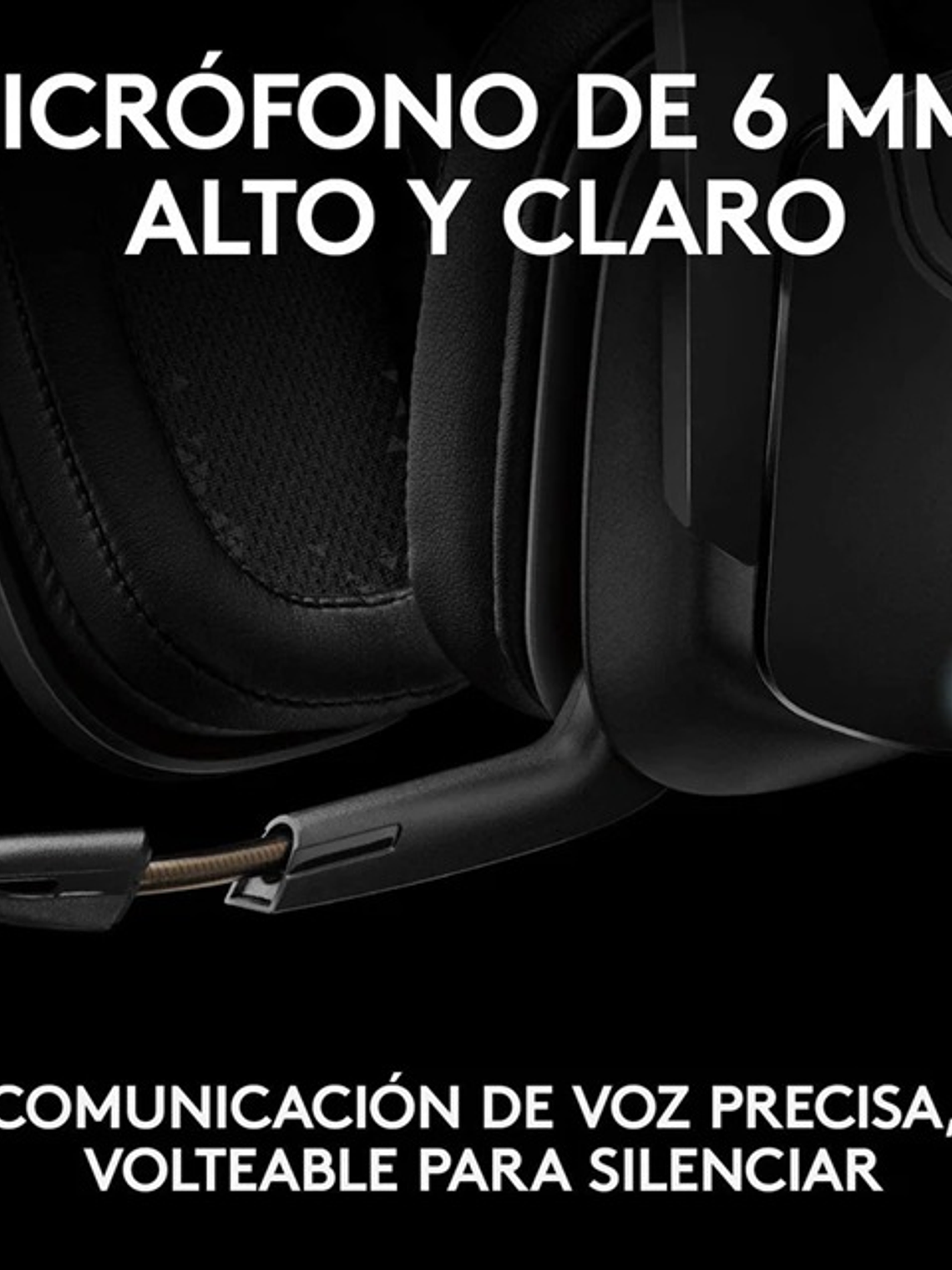 Diadema Gamerlogitech G935, Inalámbrica 7.1/Rgb Lightsync 7