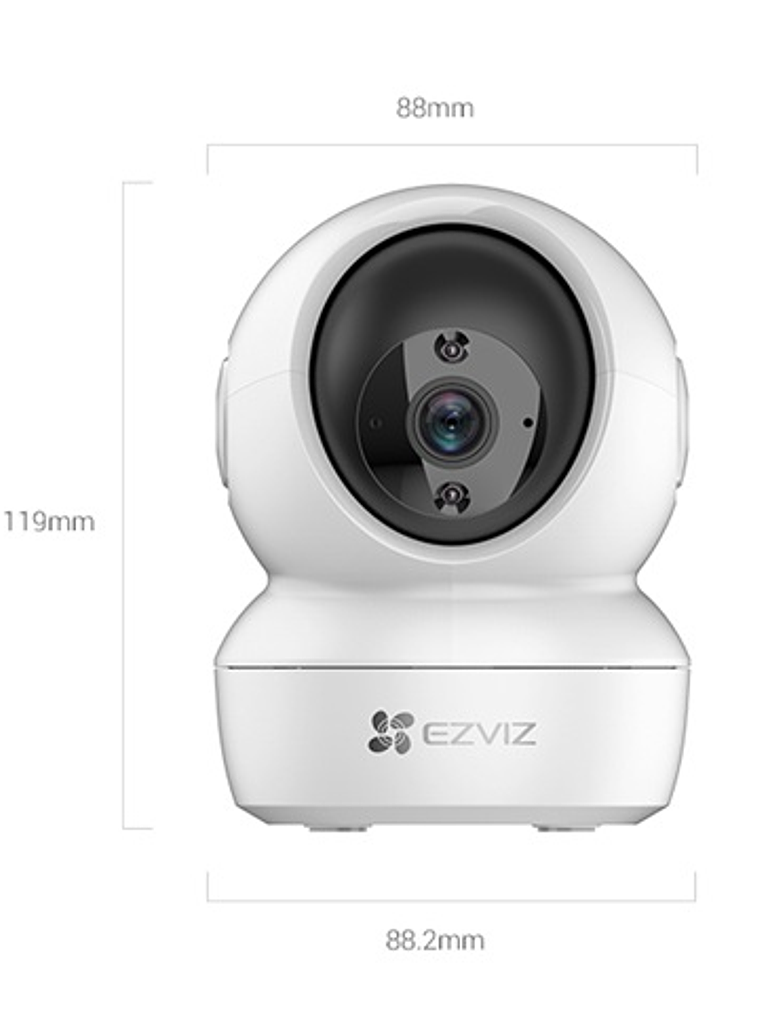 Cámara EZVIZ H6c  PRO+ Memoria MicroSD 128 GB 5