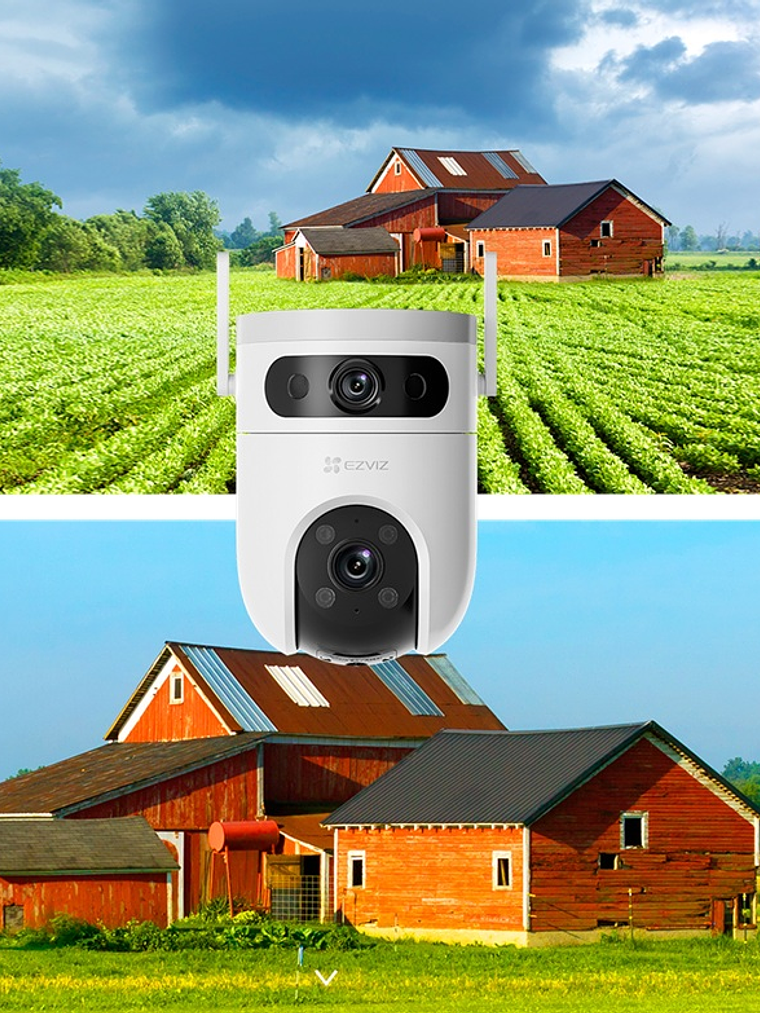 Cámara EZVIZ H9c Dual 3K + Memoria MicroSD 128GB 9