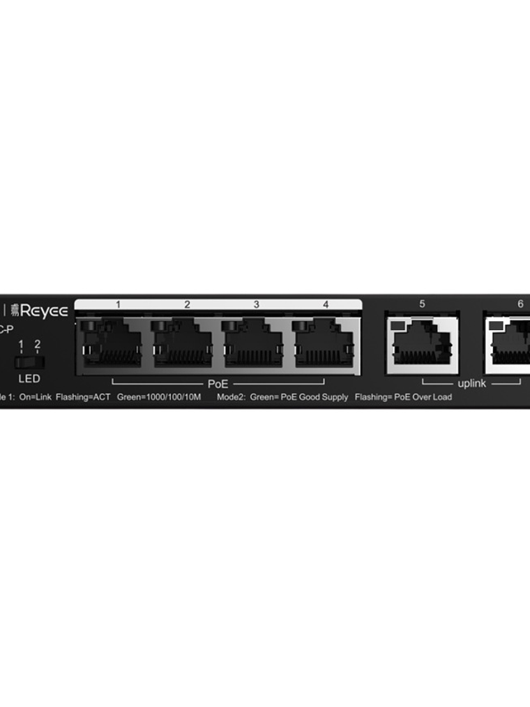 Switch Ruijie RG-ES206GC-P – Potencia PoE Inteligente 3