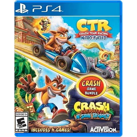 Crash trilogy + Crash team racing