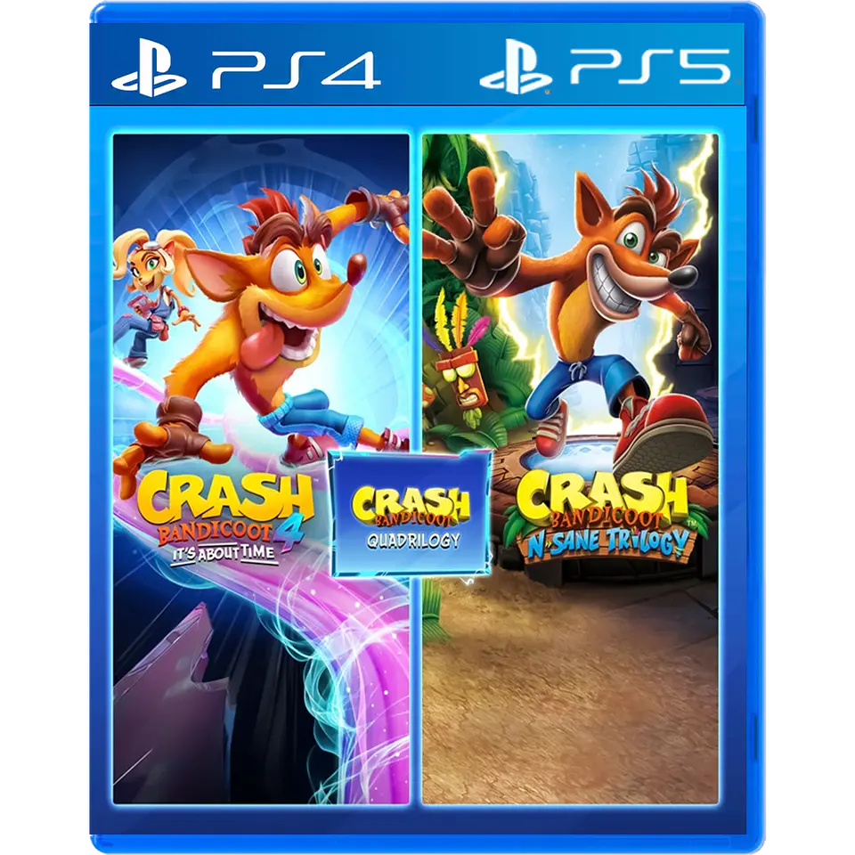  Crash Bandicoot™ - Lote Quadrilogy 1