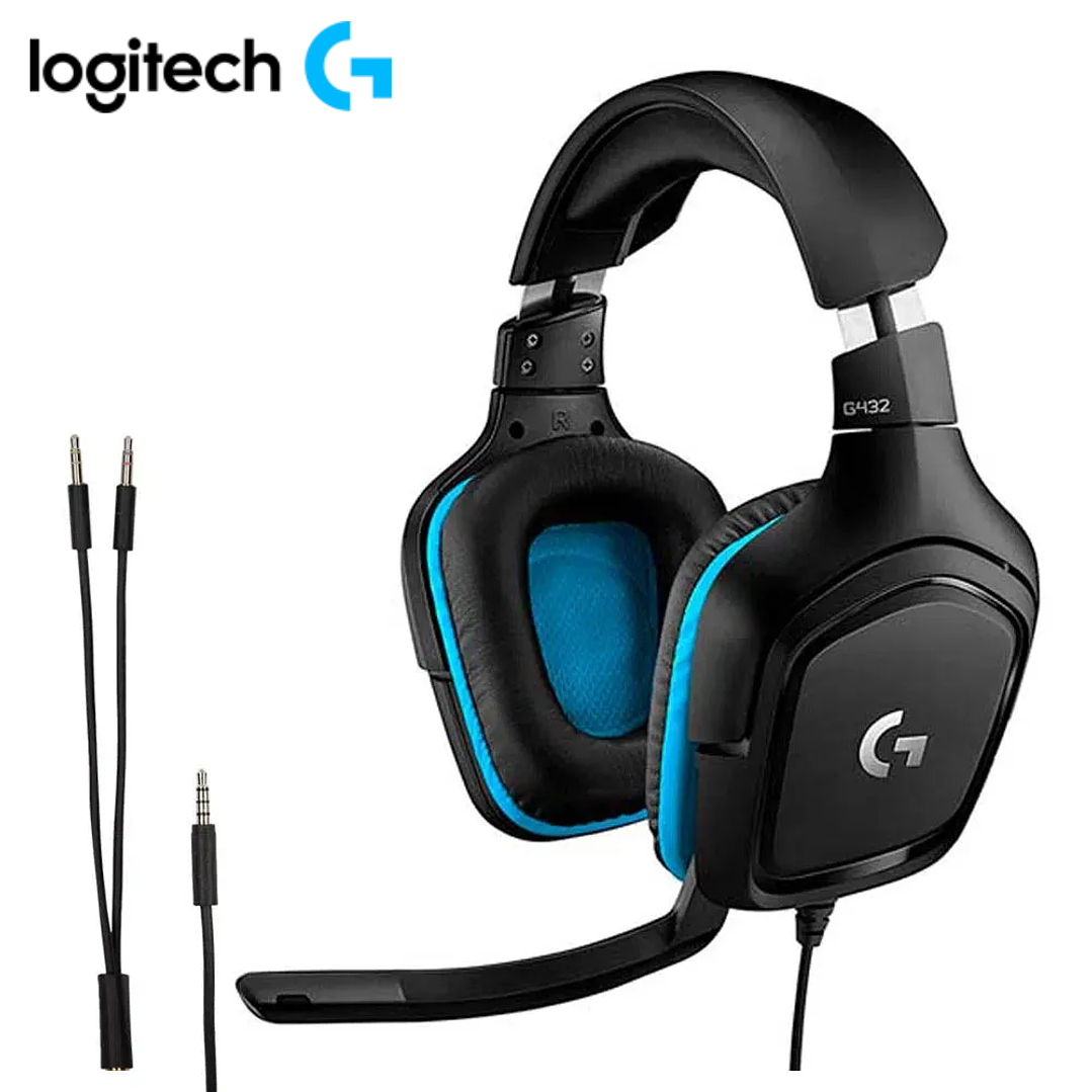 AUDÍFONO GAMER LOGITECH G432 G PARA PC/PS4/PS5/XBOX 1
