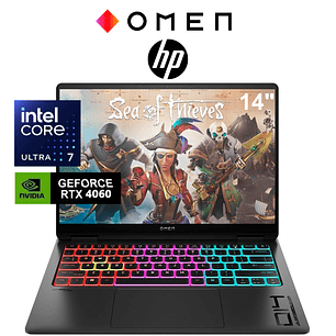LAPTOP HP OMEN  / CORE ULTRA 7 155H / 16GB LPDDR5X / 1 TB / RTX 4060 8 GB