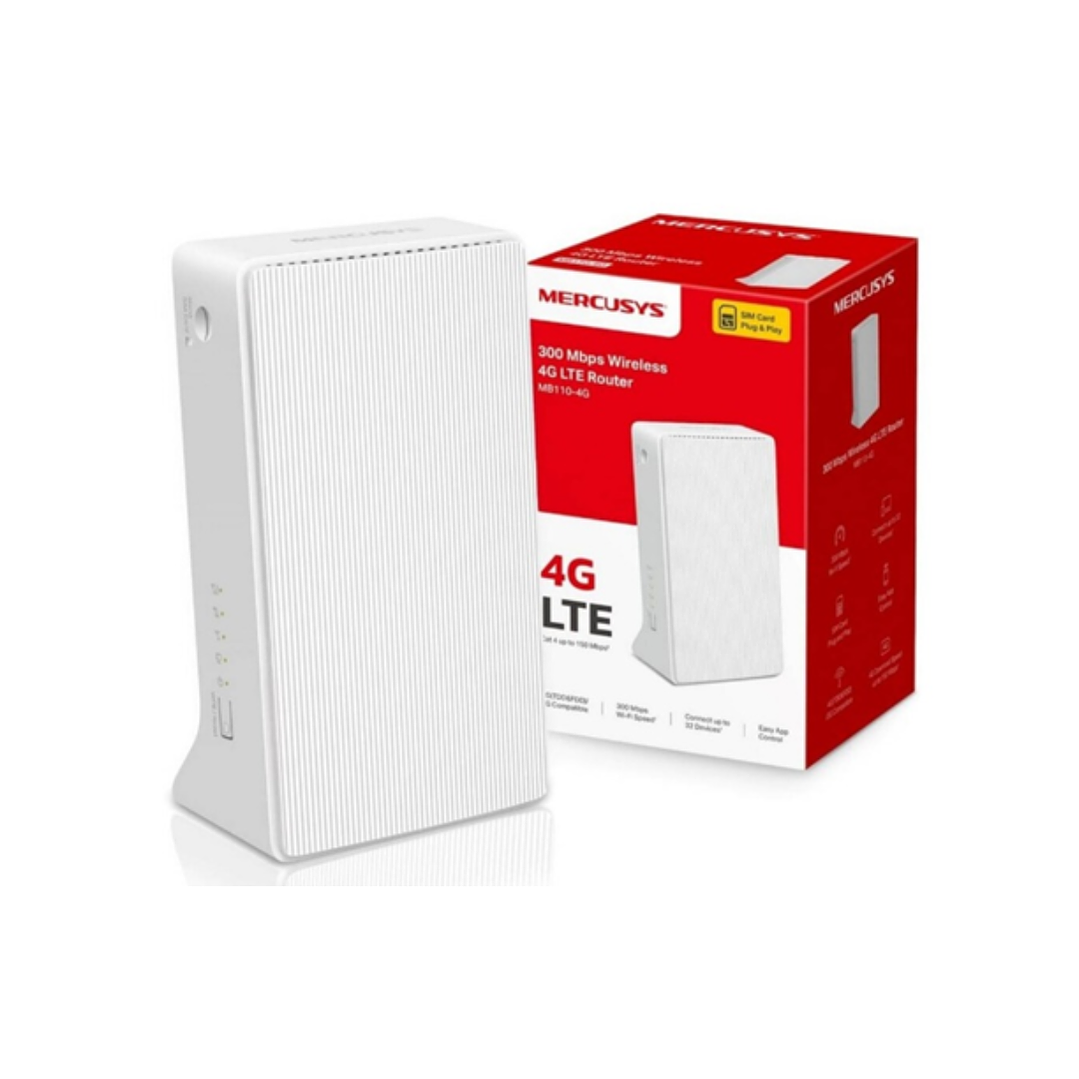ROUTER INALAMBRICO MERCUSYS 4G LTE MB110-4G V2 1