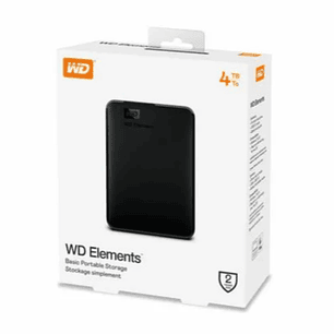 DISCO EXTERNO WD ELEMENTS PORT 4TB