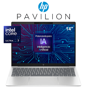 LAPTOP HP PAVILION PLUS  / INTEL CORE ULTRA 7 155H / 32 GB LPDDR5X / 1 TB SSD M.2
