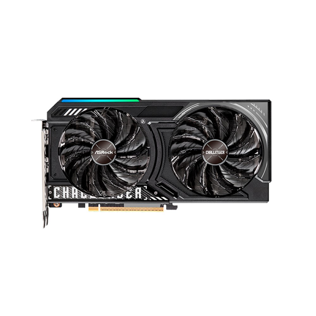 TARJETA DE VIDEO ASROCK RX 9060 XT CHALLENGER / 8GB GDDR6 / 128 BITS 3
