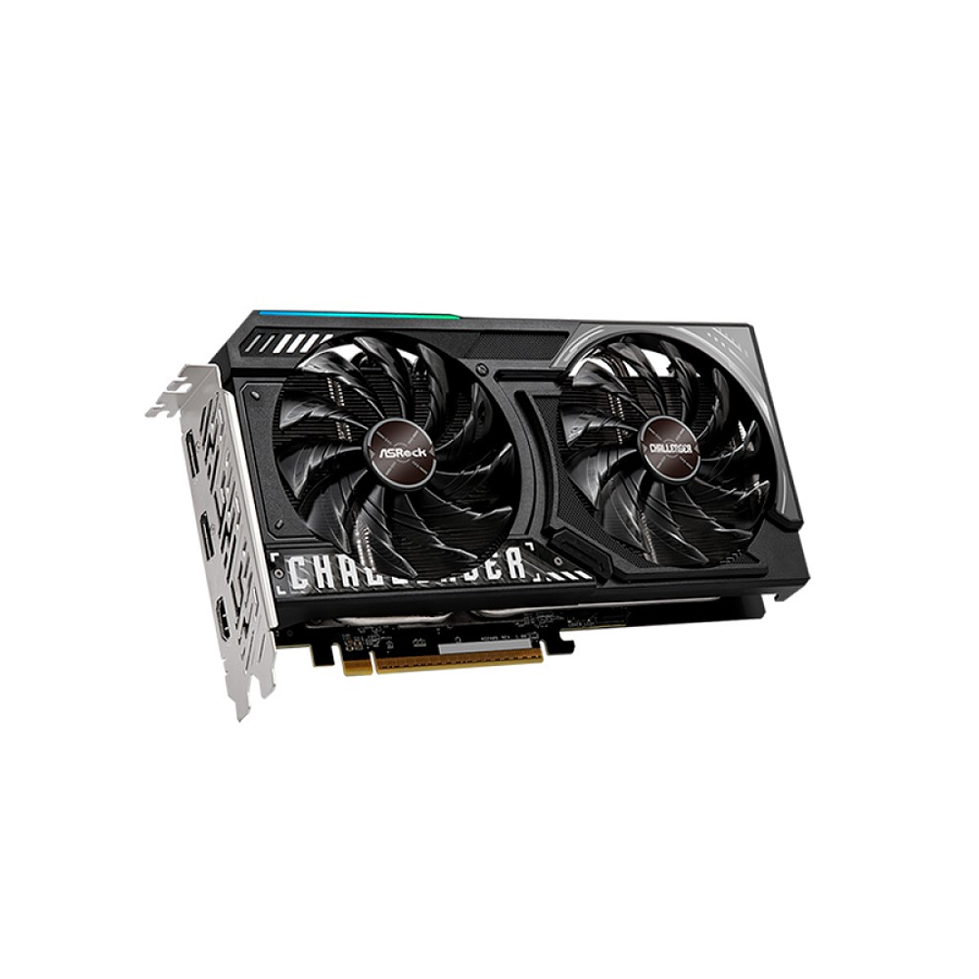 TARJETA DE VIDEO ASROCK RX 9060 XT CHALLENGER / 8GB GDDR6 / 128 BITS 4
